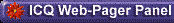 ICQ Web-Pager Panel